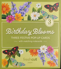 Birthday Blooms Trio Set Pop-Up Cards