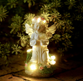 Angel Solar Garden Statue