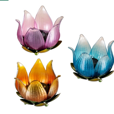 Solar Glass Tulip