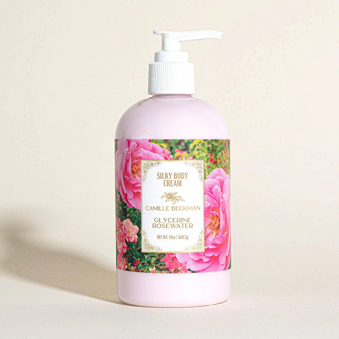 Camille Beckman Glycerine Rosewater 13oz Silky Body Cream