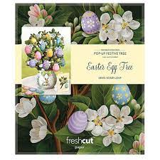 Easter Egg Tree FreshCut Paper - Pop Up Flower Bouquet