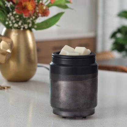 Black Dipped Dish Fragrance Warmer