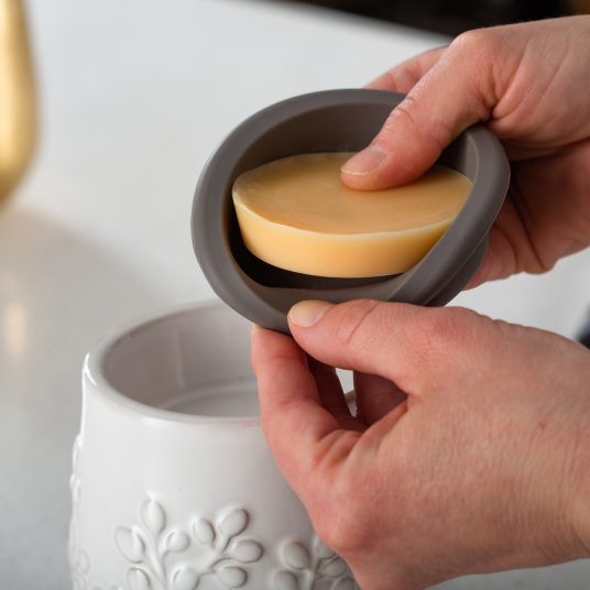 Black Dipped Dish Fragrance Warmer