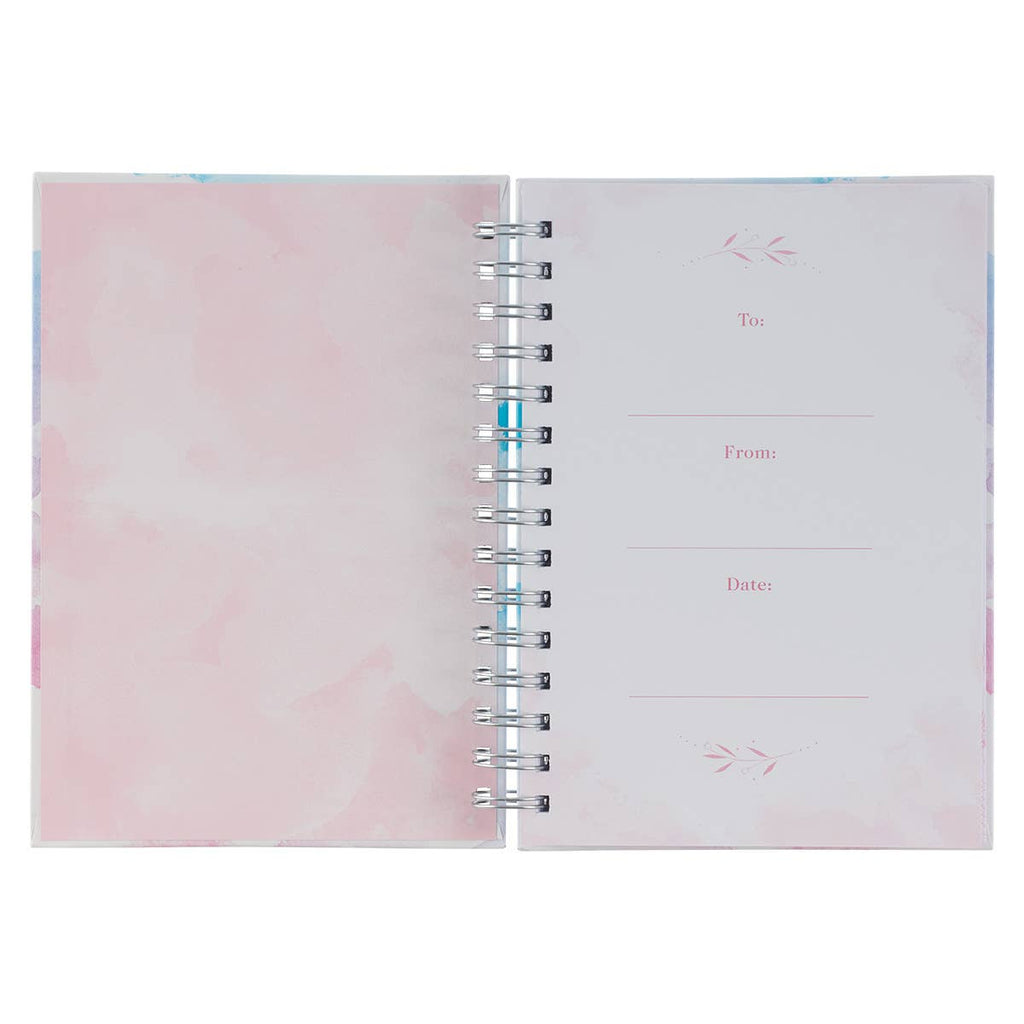 Be Still & Know Pink and Blue Journal