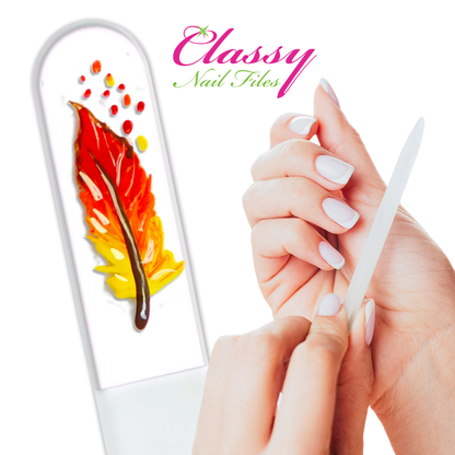 Feather Indian Bird Flight Southwest Hand Painted Nail File: Small