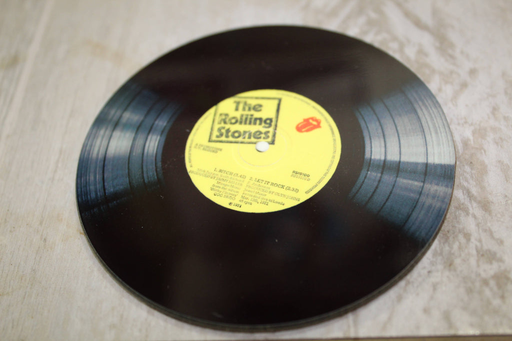 The Rolling Stones Retro Record// 3.57 inch Round Coaster