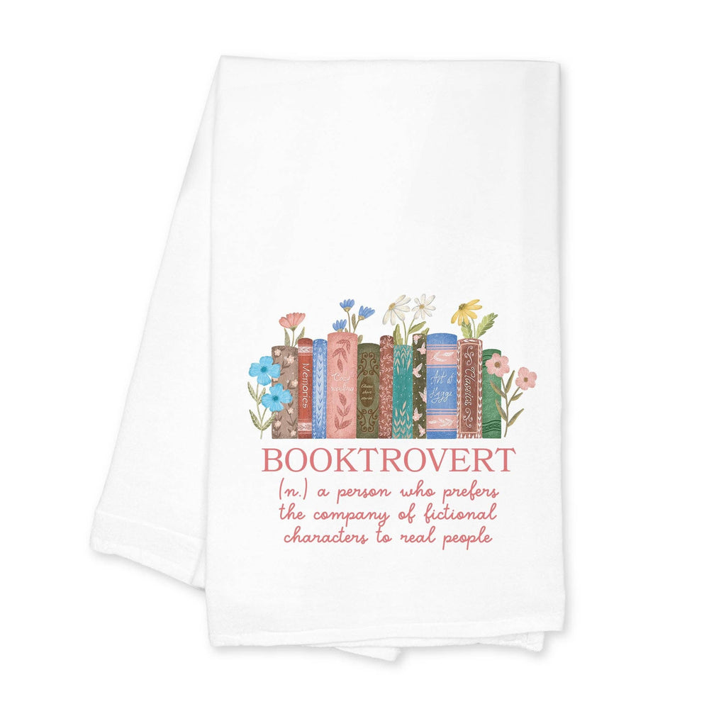 Booktrovert Definition Tea Towel