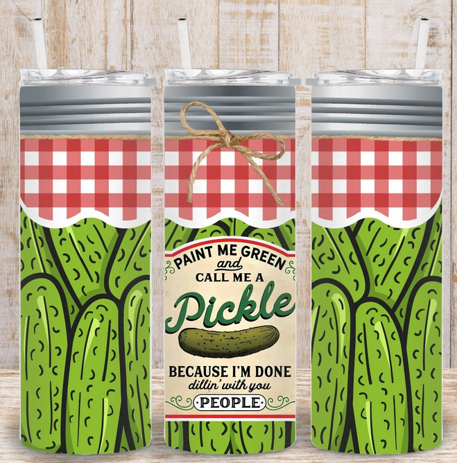 Pickle Tumbler: 20oz