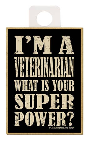 I'm a Veterinarian Magnet