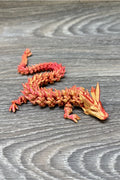Orange/Red 3D Print Dragon