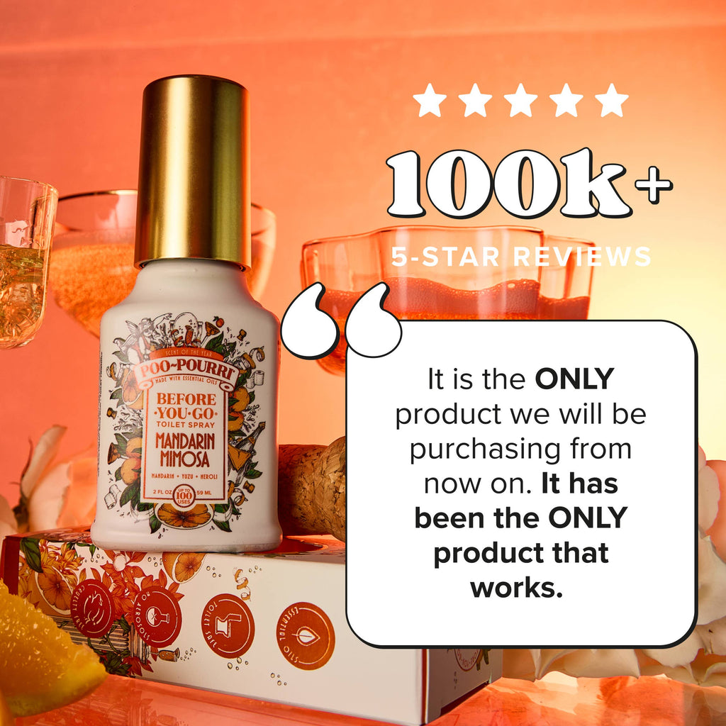 Poo~Pourri Mandarin Mimosa 2oz Spray