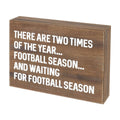 Two Times of Year Fall Box Sign