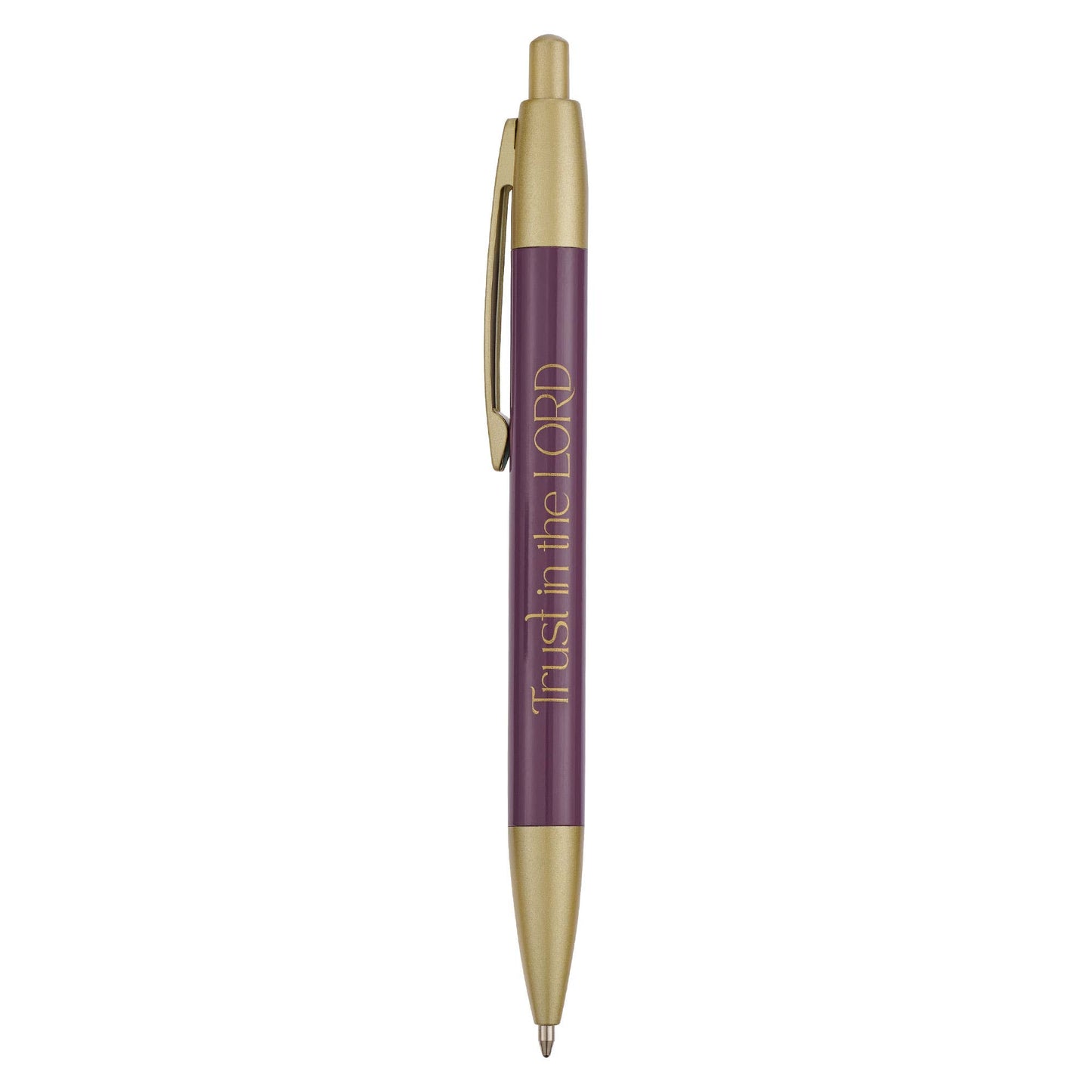 Trust in The Lord Purple Gift Pen