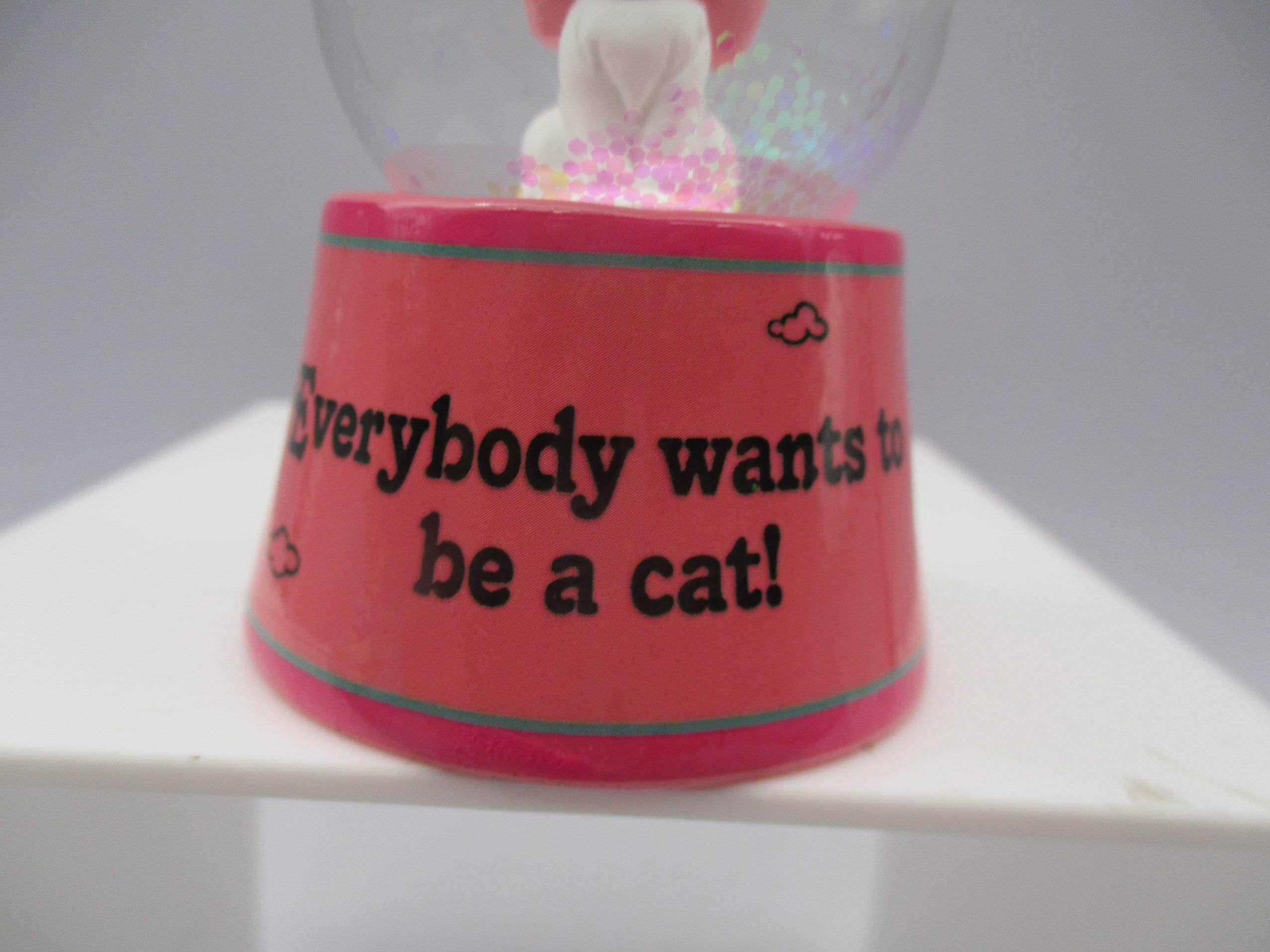 Aristocats Marie Light Up Snow Globe