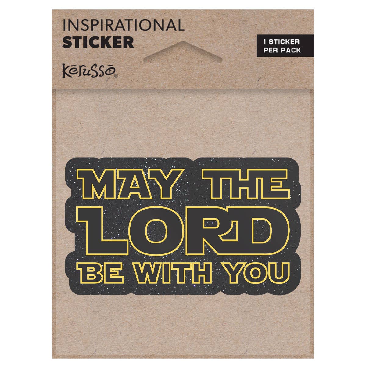 May the Lord Be with You Sticker