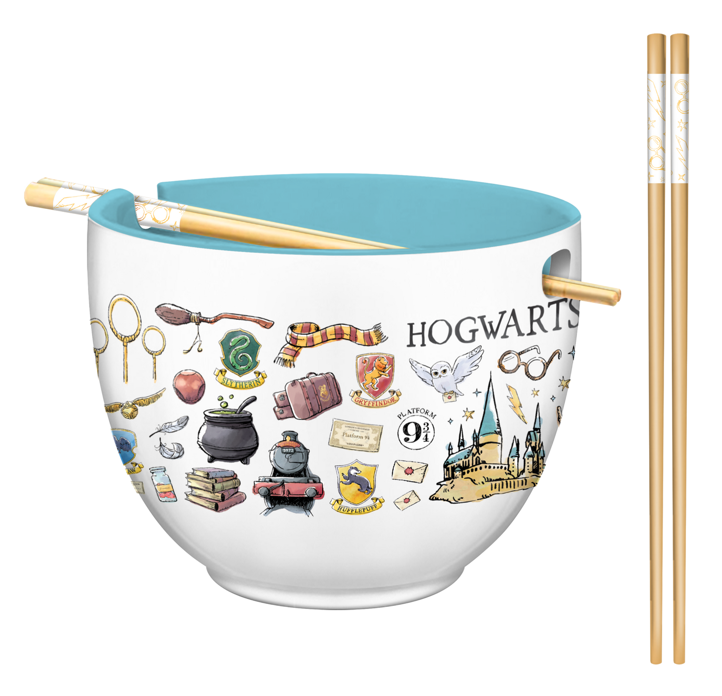 Harry Potter Ramen Bowl with Chopsticks