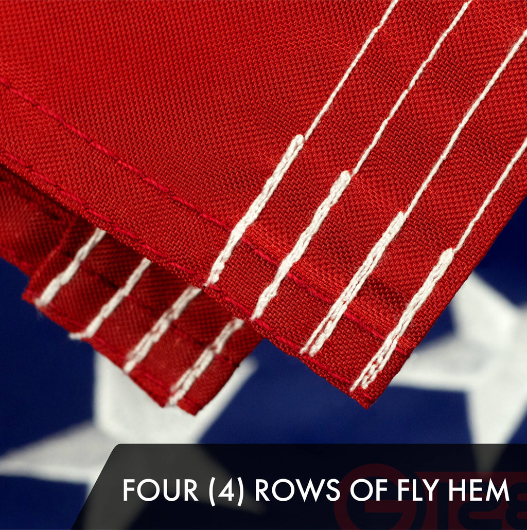 American USA 3x5 Ft Flag Embroidered