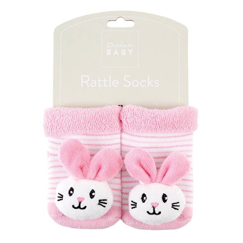 Bunnie Rattle Socks