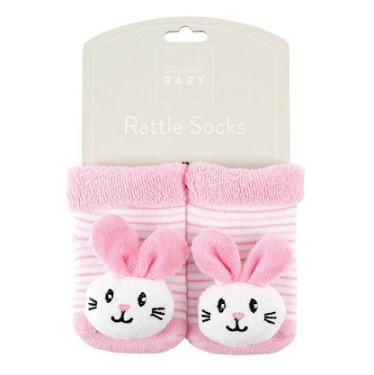 Bunnie Rattle Socks