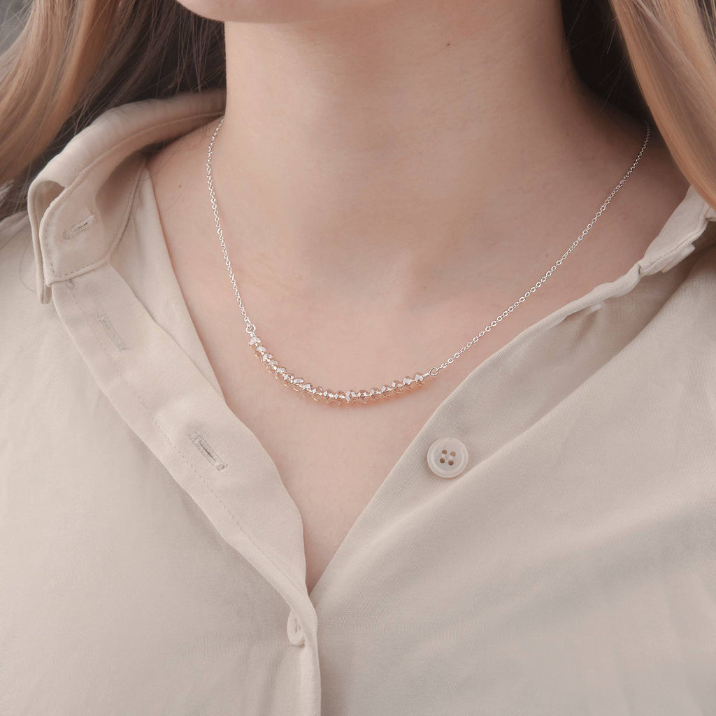Happy 18th Birthday! Sterling Silver Necklace Jewelry Set