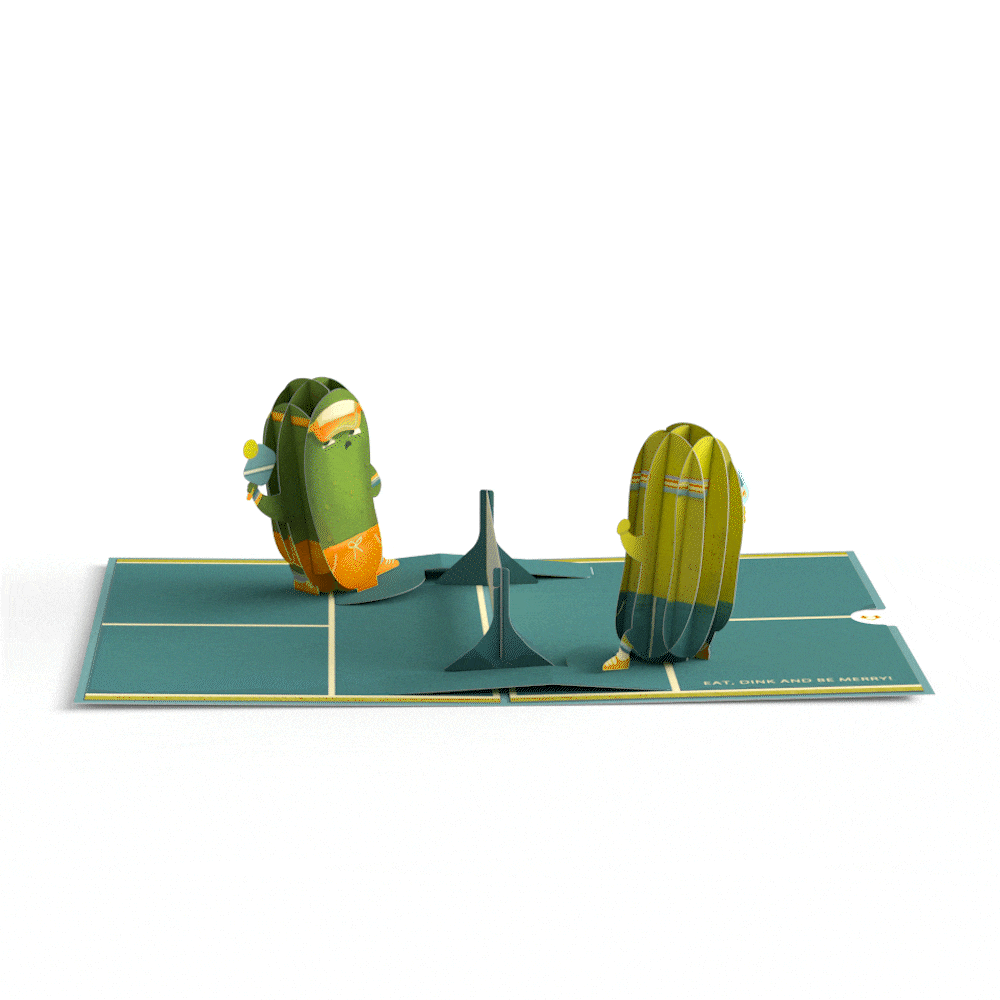 Pickleball Birthday Baller Lovepop Card