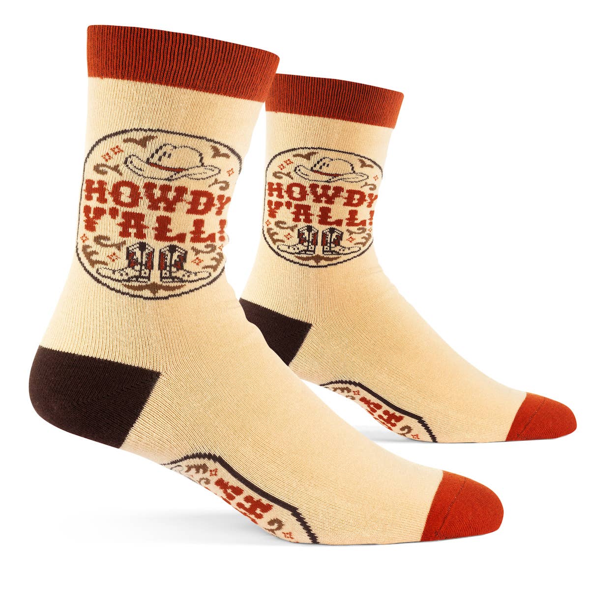 Howdy Y'all Country Western Socks