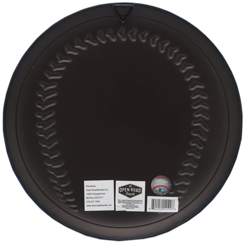 Chicago Cubs Round Baseball Metal Sign
