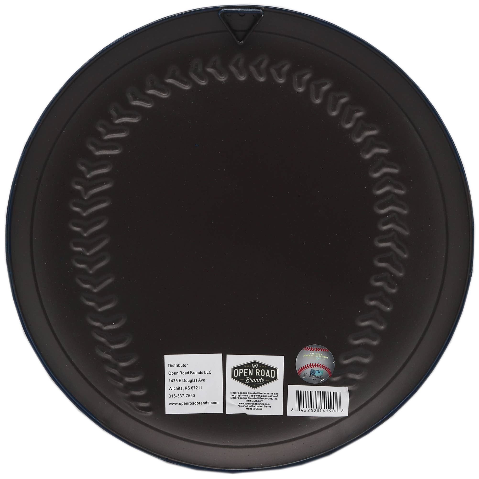 Chicago Cubs Round Baseball Metal Sign