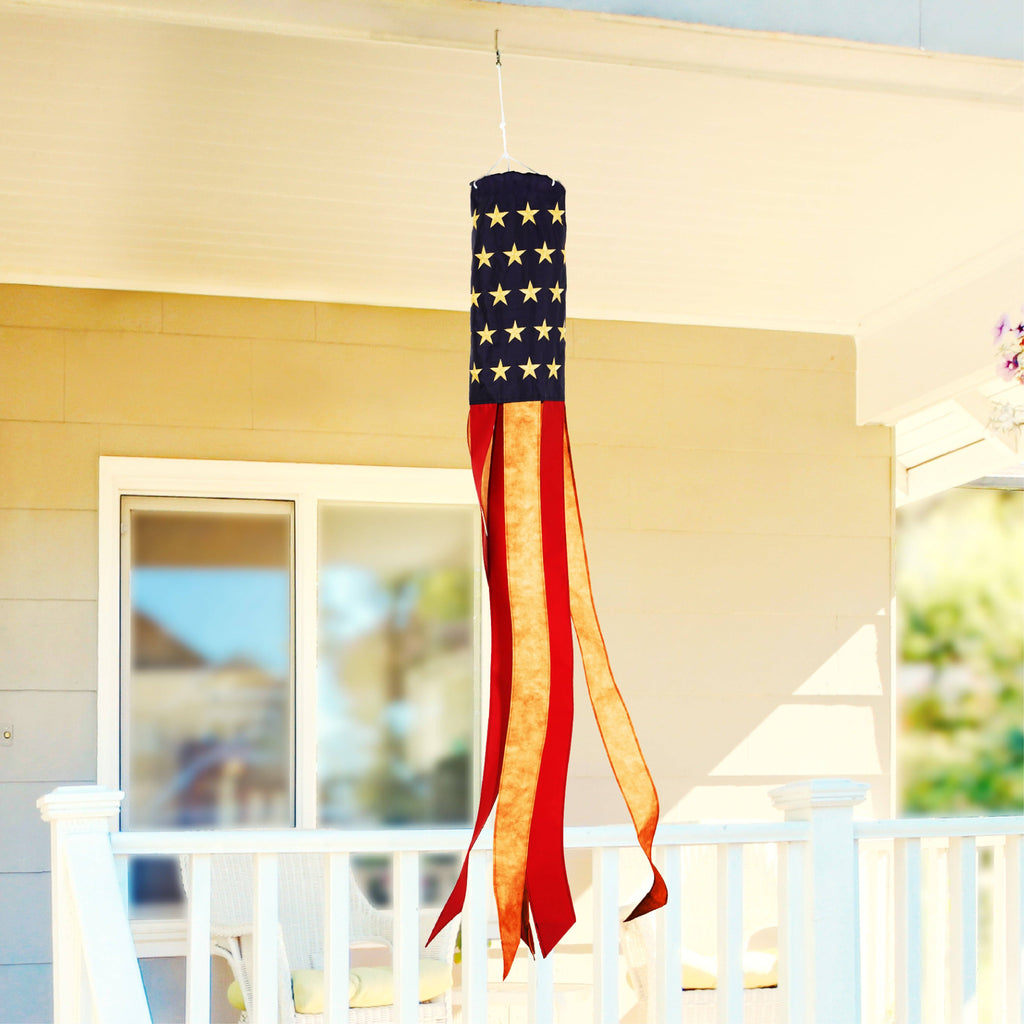 US Flag Windstock