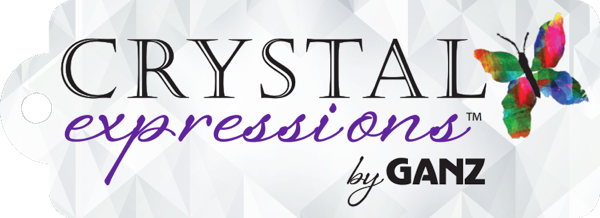 Crystal Expressions Solid Color Hanging Butterflies