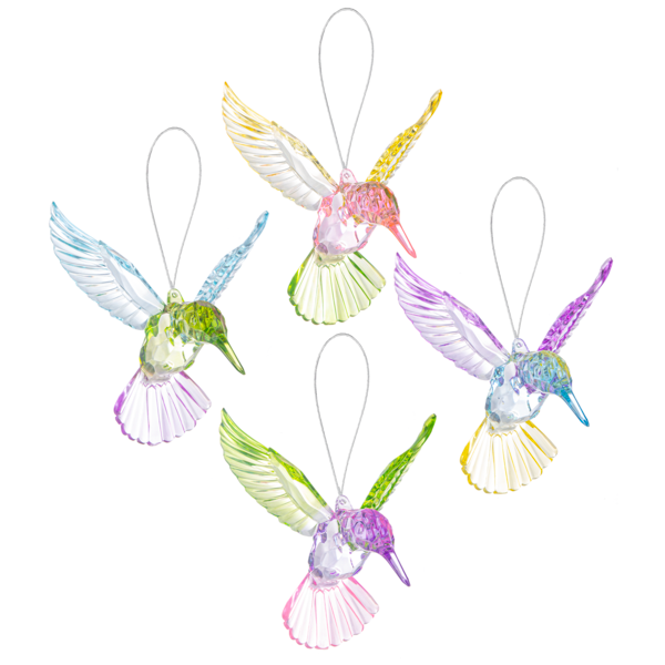 Crystal Expressions Springtime Hummingbirds