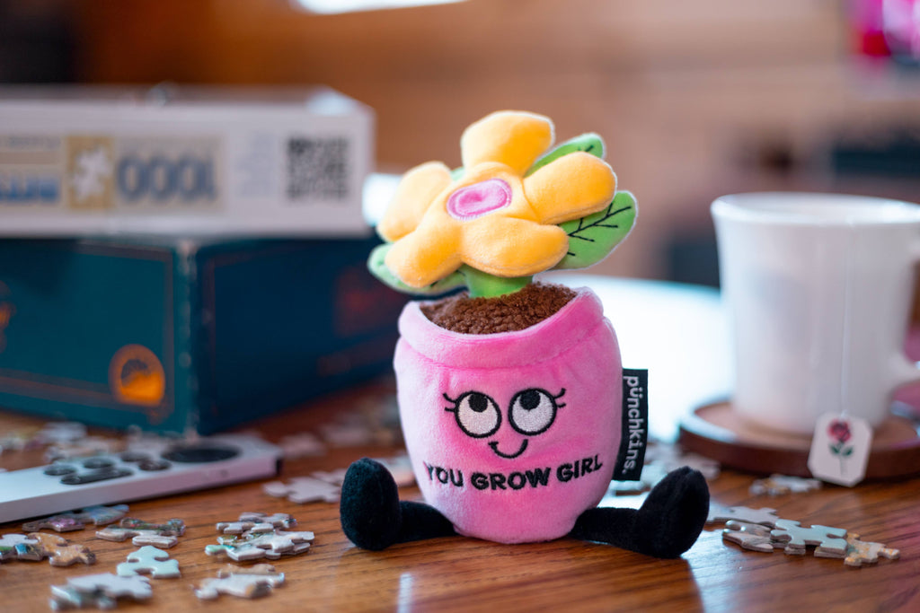 You Grow Girl Funny Plush