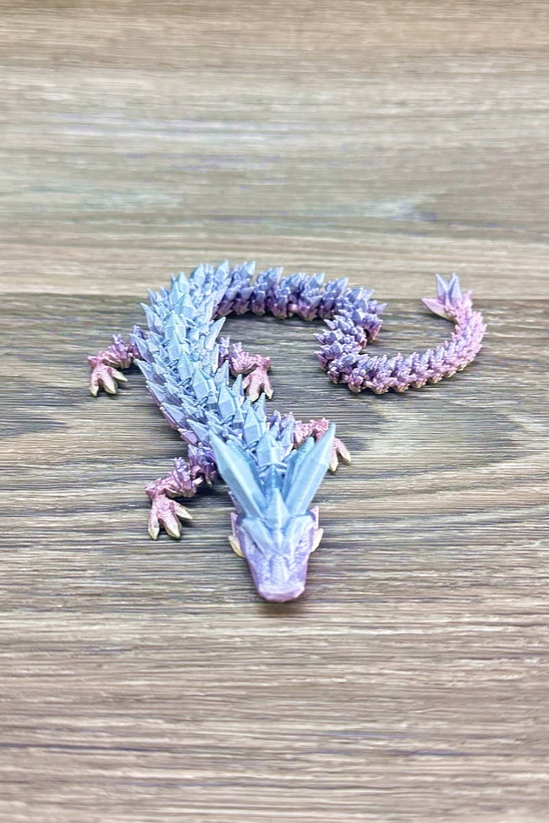 Multi/Pastel 3D Print Dragon