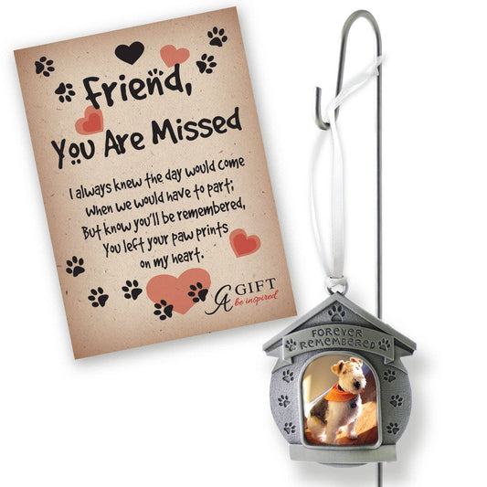 Forever Loved Pet Memorial Garden Stake
