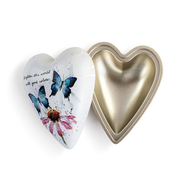 Brighten the World with Your Colors Art Heart Keeper