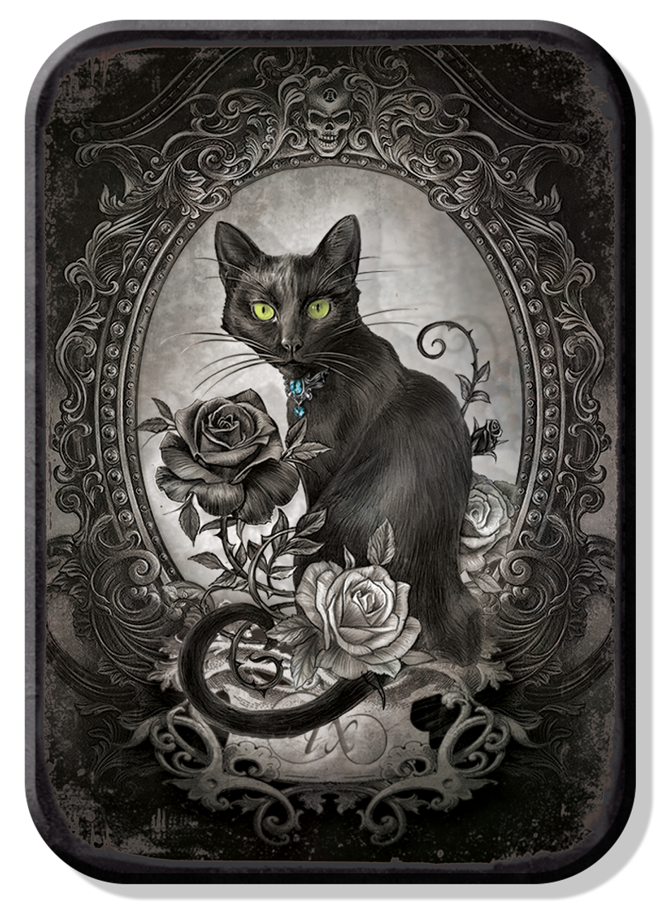 Alchemy Black Cat Magnet