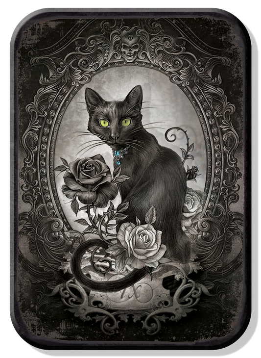 Alchemy Black Cat Magnet