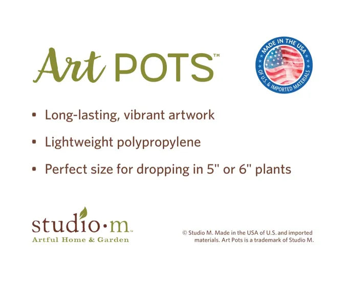 Wonderful Mother 6" Art Pot