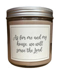 As For Me and My House..Sweet Grace Candle