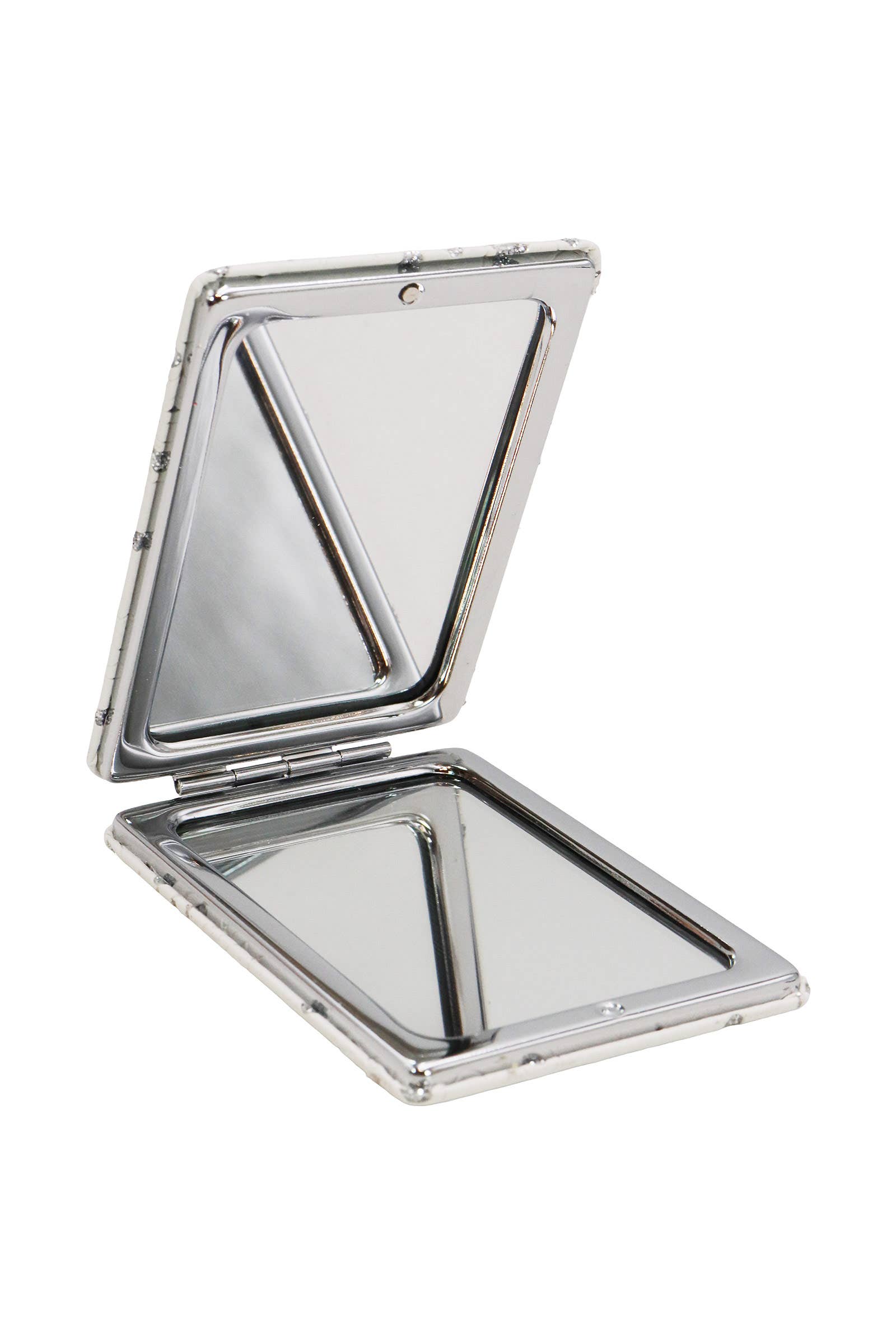 Guadalupe Glitter Compact Makeup Mirror