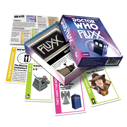 Doctor Who Fluxx Card Game
