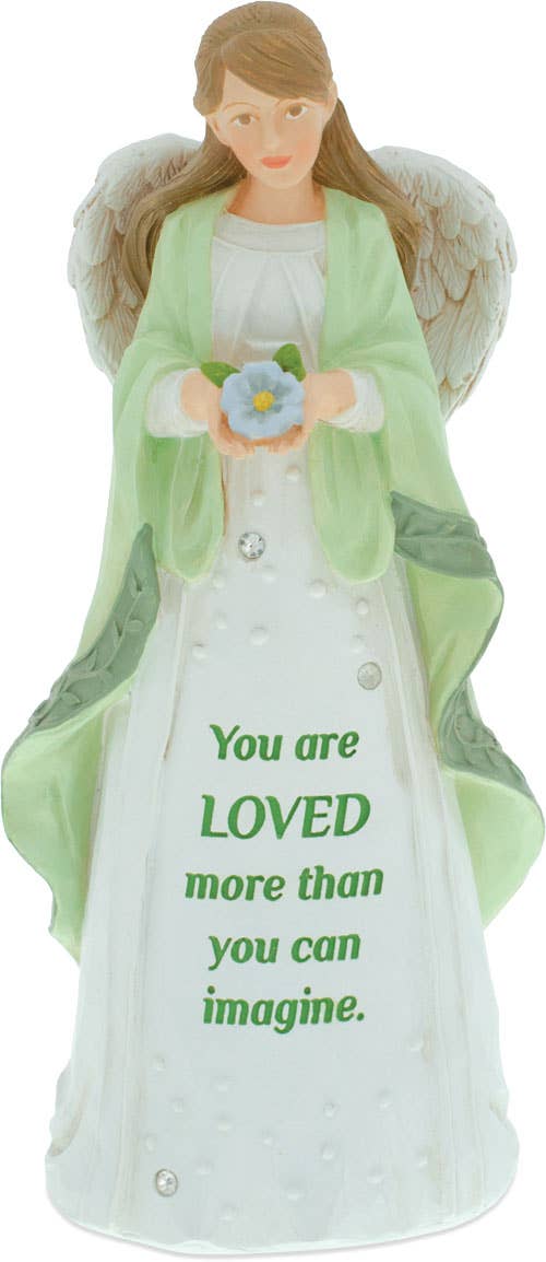 You Are Loved More Than You Can Imagine Angel Figurine