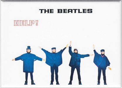 Beatles Help Magnet