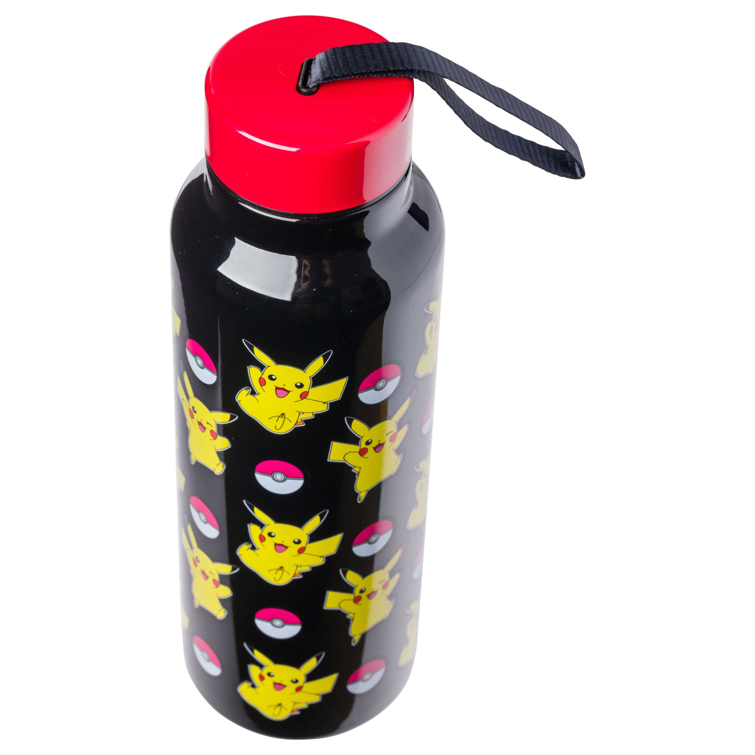 Pokemon Pikachu Stainless Steel Waterbottle with Strap