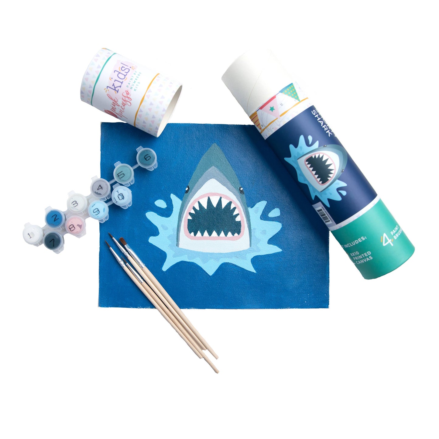 Shorty Shark Paint  By Numbers Kit