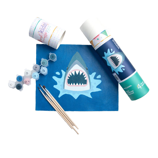 Shorty Shark Paint  By Numbers Kit