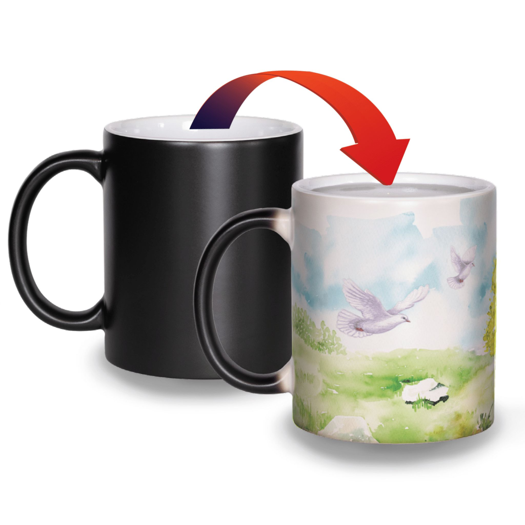 Rooted in Faith Color Changing Mug
