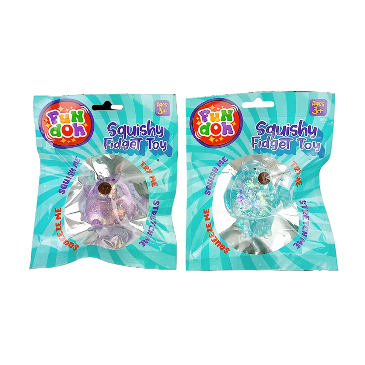 Fun Doh Squish and Squeeze Gummy Fidget Toy