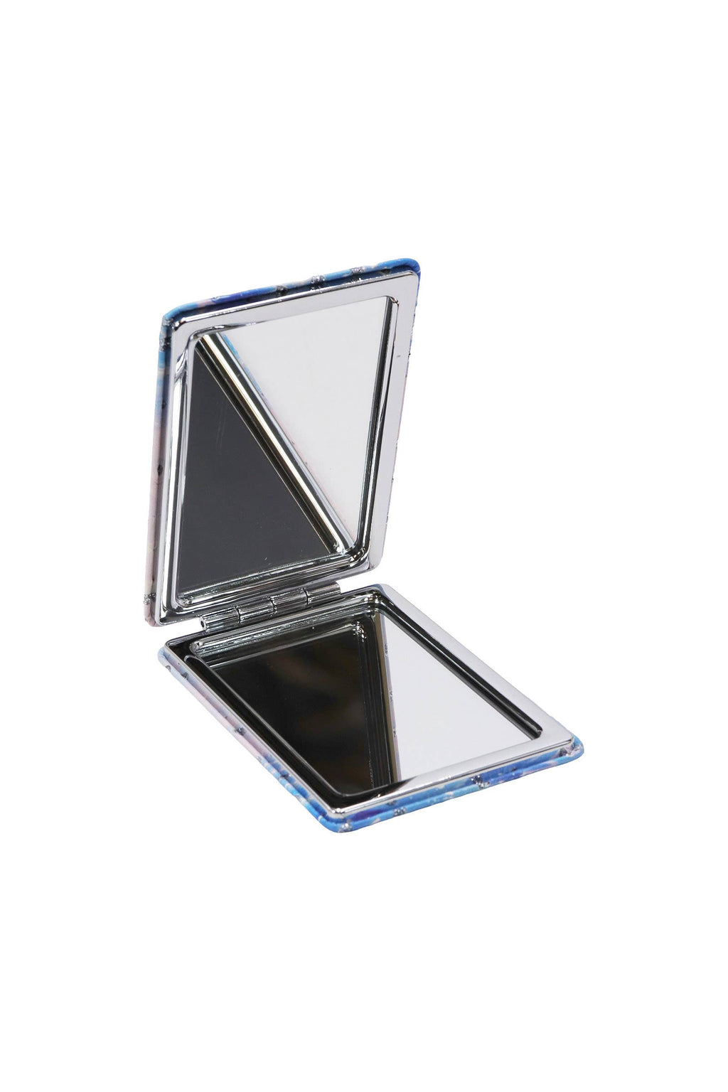 Marine Life Glitter Rectangular Compact Mirror