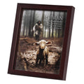 Framed Art Lamb He Ran Matt 18:12-14